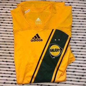 LA Galaxy Soccer Jersey by Adidas